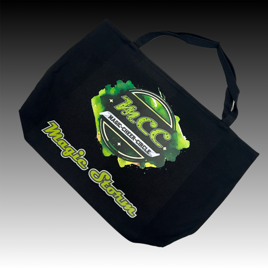 EINZELSTÜCK Tasche Leinenbeutel groß Design MCCPlanet Magic Storm